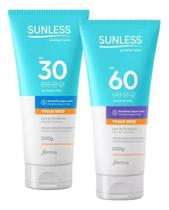 Kit Protetor Solar Sunless 30fps 200g + Sunless 60fps 200g Kit Protetor Solar Sunless 30fps 200g + Sunless 60fps 200g