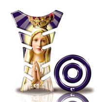 Kit Protetor Tanque Adesivo Moto Yamaha Factor 125/150 Até Ano 2016 Nossa Senhora Fatima