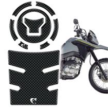 Kit Protetor Tanque Bocal Resinado Bros 160 25/26 CARBONO Kit Protetor Tanque Bocal Resinado Bros 160 25/26 CARBONO