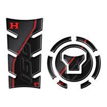 Kit protetor tanque moto START 160 ano 2025 cinza