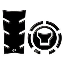 Kit protetor tanque moto START 160 ano 2025 Preto