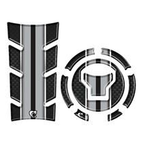 Kit protetor tanque moto START 160 ano 2025 Preto Kit protetor tanque moto START 160 ano 2025 Preto
