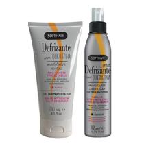 Kit Protetor Térmico para Cabelo Spray e Mousse Anti-frizz Defrizante Queratina Soft Hair Kit Protetor Térmico para Cabelo Spray e Mousse Anti-frizz Defrizante Queratina Soft Hair