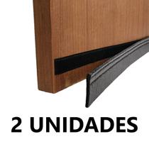 Kit Protetor Veda Porta Contra Insetos Rodo De 80cm