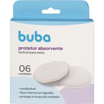 Kit protetores absorventes p/ seios lavaveis - buba
