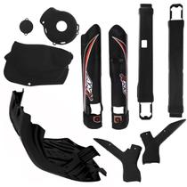 Kit Protetores De Motor Quadro Tampas Motor Balança Bengala Amx Crf 230 Kit Protetores De Motor Quadro Tampas Motor Balança Bengala Amx Crf 230