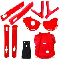 Kit Protetores De Motor Quadro Tampas Motor Balança Bengala Biker Xr 250 Tornado