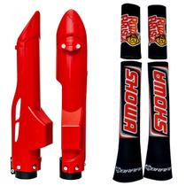 Kit Protetores Suspensão Dianteira Amx Neoprene Crf 250f Showa Preto