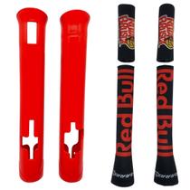 Kit Protetores Suspensão Dianteira Biker Neoprene Crf 250f Red Bull