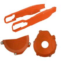 Kit Protetores Tampa Motor Balança Race Pro Husqvarna GasGas Ktm 250/350 4T
