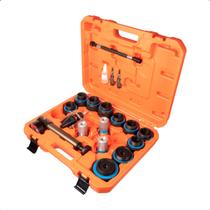 Kit Prova Sistema de Arrefecimento Radiador com Manômetro 18 Peças Raven Estanqueidade Pressão Tampa Reservatório Diagnóstico Kit Prova Sistema de Arrefecimento Radiador com Manômetro 18 Peças Raven Estanqueidade Pressão Tampa Reservatório Diagnóstico
