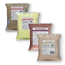Kit Psyllium, Beterraba, Semente De Abobora E Fibra De Maçã