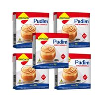 Kit Pudim De Caramelo Zero Açúcar - Lowçucar 5 Unidades 25g