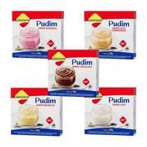 Kit Pudim Sabores Sortidos Zero Açúcar - Lowçúcar 5 Unidades 25g Kit Pudim Sabores Sortidos Zero Açúcar - Lowçúcar 5 Unidades 25g