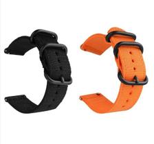 Kit Pulseira 20mm de Nylon Force Para Relógio e Smartwatch - Poolsy