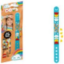 Kit Pulseira Arco-Íris LEGO DOTS 41900 - Faça Você Mesmo Arte Divertida P/ Crianças Amantes de Joias (33 Peças)