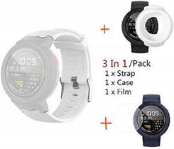 Kit Pulseira + Case + Película NSmart compatíveis com amazfit Verge - Verge lite Kit Pulseira + Case + Película NSmart compatíveis com amazfit Verge - Verge lite