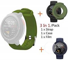 Kit Pulseira + Case + Película NSmart compatíveis com amazfit Verge - Verge lite Kit Pulseira + Case + Película NSmart compatíveis com amazfit Verge - Verge lite