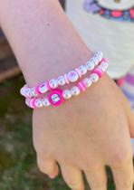 Kit Pulseira Emborrachado Hello Kitty