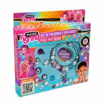Kit Pulseira Infantil Berloques Makebrinq Original
