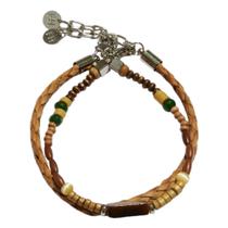 Kit Pulseira Masculina Forrest Essence Natural Urban