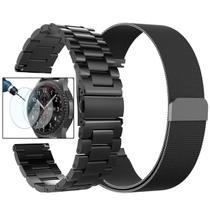 Kit Pulseira Para Gear S3 Frontier S3 Classic Milanese Loop Valkit com Protetor de Tela Galaxy Watch Kit Pulseira Para Gear S3 Frontier S3 Classic Milanese Loop Valkit com Protetor de Tela Galaxy Watch