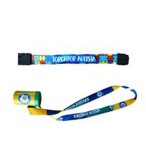 Kit Pulseira torcedor Autista Brasil hexa e buzina com cordão