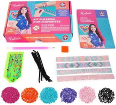 Kit Pulseiras com Diamantes da Luluca, Brinquedos Estrela Kit Pulseiras com Diamantes da Luluca, Brinquedos Estrela