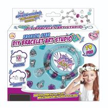 Kit pulseiras criativa 19 peças style fashion (mk24394) - zippy toys