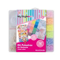Kit Pulseiras da Amizade My Style Faça Você Mesma Multikids - BR2313