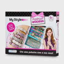 Kit Pulseiras My Style c/ Letras para Pesonalizar-Multikids