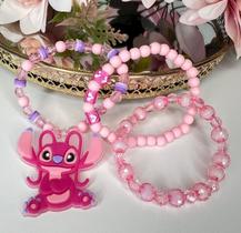 Kit Pulseirinhas Angel Do Stitch Fofinha