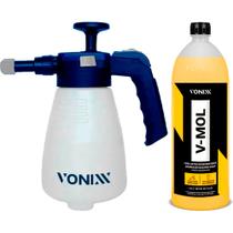 Kit Pulverizador Espuma Manual 2l Vonixx V-mol 1,5l Vonixx