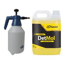 Kit Pulverizador Manual 1,5L + Detergente Det Mol 5 Litros Limpeza Automotiva Borrachas Londrina Kit Pulverizador Manual 1,5L + Detergente Det Mol 5 Litros Limpeza Automotiva Borrachas Londrina