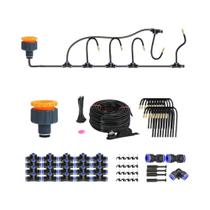 Kit Pulverizador Universal DIY 30M-5M Com Mangueira De 8mm Para Sistema De Resfriamento De Pátios E