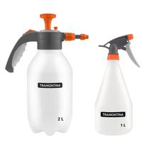 Kit Pulverizadores Manuais De 1 Litro + 2 Litros - Tramontina Kit Pulverizadores Manuais De 1 Litro + 2 Litros - Tramontina