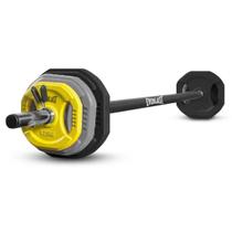 Kit Pump 20kg Com Barra Pegada Emborrachada Everlast