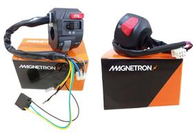 Kit Punho Luz + Partida Fazer 250 2011 A 2015 Magnetron