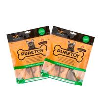 Kit Puretoy Ossos Defumados Para Cães Raças Médias E Pequenas - 10 Unidades