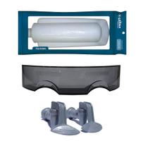 Kit Purificador Latina P355 Refil + Torneira Prata + Painel
