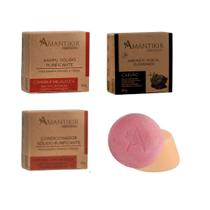 Kit Purificante Amantikir Xampu Condicionador Sabonete Kit Purificante Amantikir Xampu Condicionador Sabonete