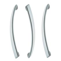 Kit Puxador Cromado 128mm Beckmann Móveis Planejados