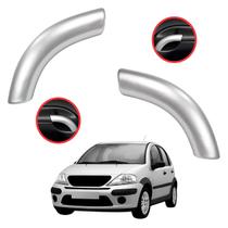 Kit Puxador Interno Lado Esquerdo Direito Porta Dianteira Traseira Prata Citroen C3 2003 2004 2005 2006 2007 2008 2009 2010 2011 2012 Kit Puxador Interno Lado Esquerdo Direito Porta Dianteira Traseira Prata Citroen C3 2003 2004 2005 2006 2007 2008 2009 2010 2011 2012