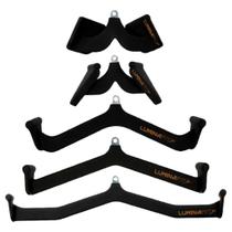 Kit Puxadores Anatômicos Para Academia 5 Peças LT5106 a LT5113 LuminaFit