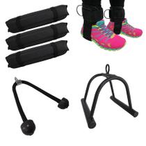 Kit puxadores mais protetor de barra