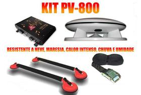 Kit PV800 Propaganda Volante FSaudio + Rack + Amplificador - FIBRASOM