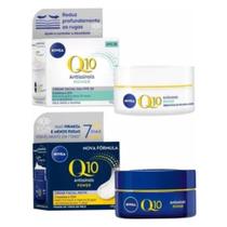 Kit Q10 Power pele mista a oleosa 50g y Nocturno 49g Nivea