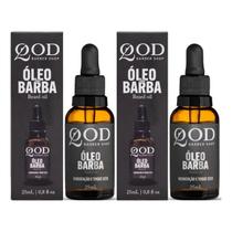 Kit QOD Barber Shop Beard Oil Toque Seco 2un - Óleo de Barba