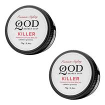 Kit QOD Killer Pomada Brilho 70g - Alta Fixação e Brilho Kit QOD Killer Pomada Brilho 70g - Alta Fixação e Brilho
