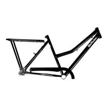 Kit Quadro Bicicleta 26 1.1/2" Aço Retrô Preto